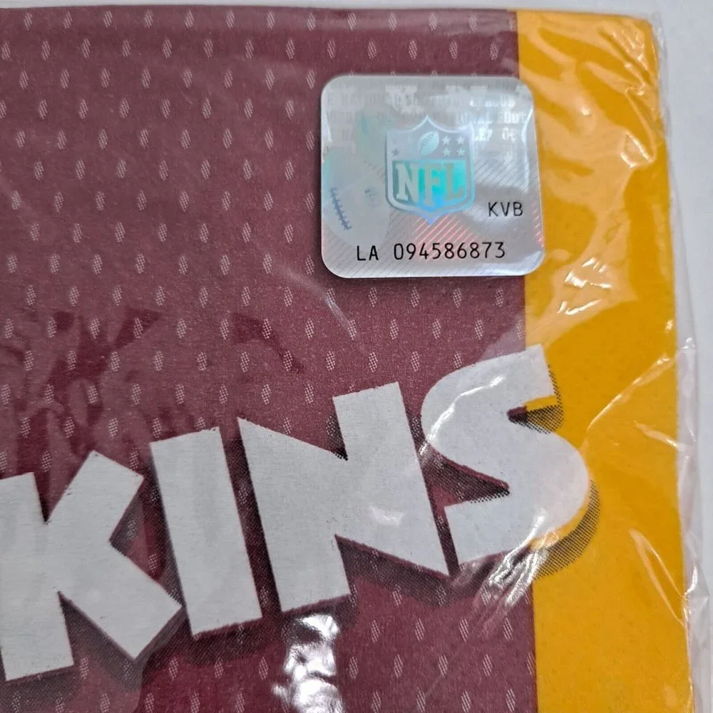 NFL Washington Redskins Design Wear Luncheon Napkins Sports Fan 36 Count